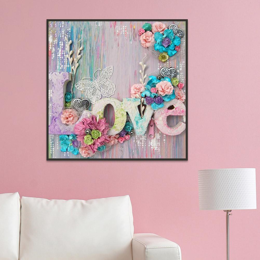 Love - Full Round Drill Diamond Painting