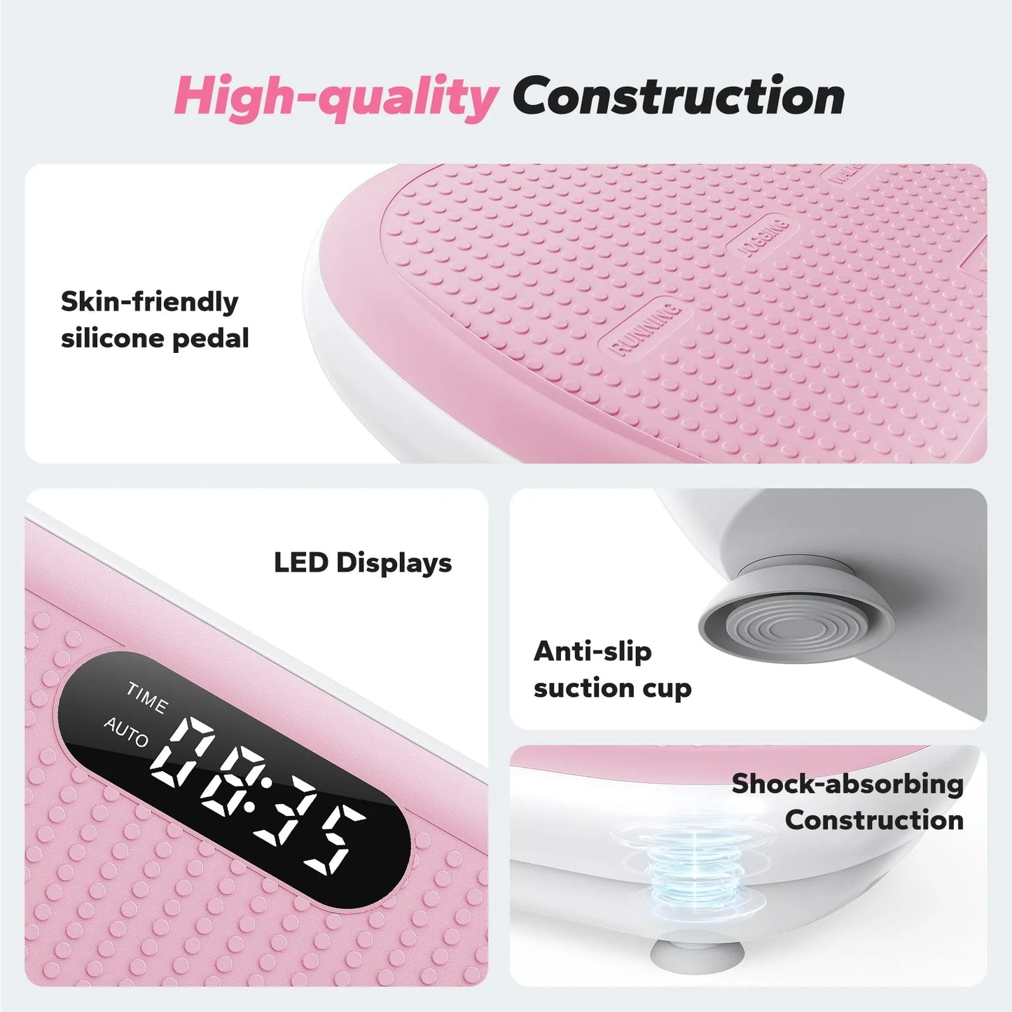 High-Power 440 Ibs Vibration Plate