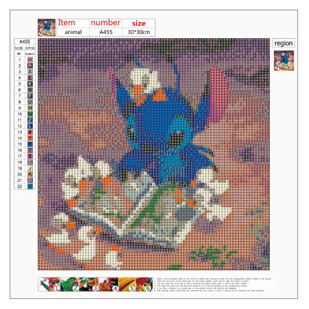 Stitch - Full Round Drill Diamond Painting
