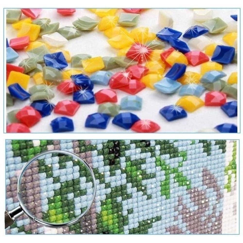 5D DIY Full Drill Square Diamond Painting Dandelion Cross Stitch Mosaic Kit