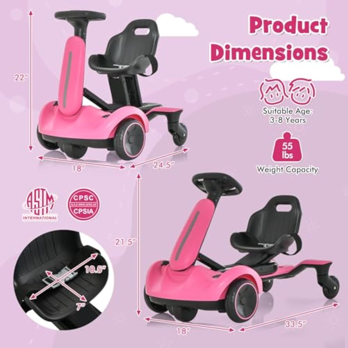 Kids Ride on Drift Car