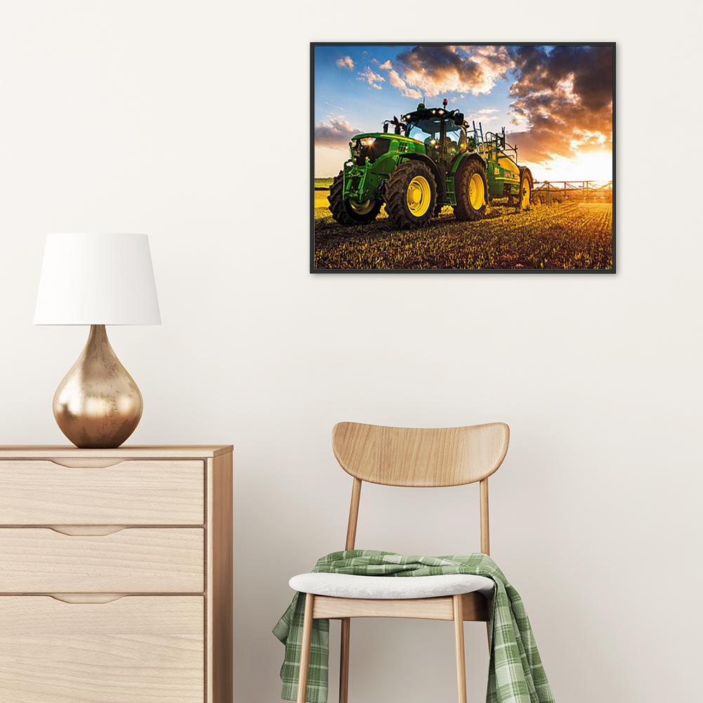 Tractor - Full Round Drill Diamond Painting