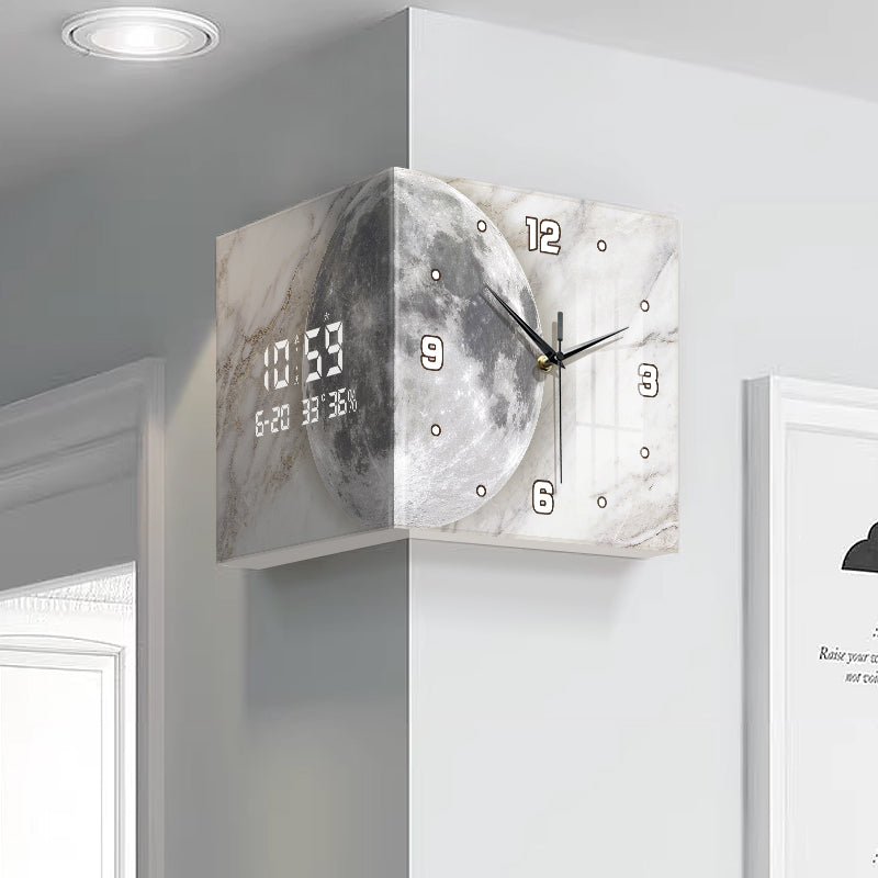 Portability Wall Corner Clock