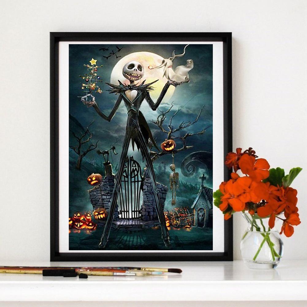 Halloween Devil - Full Round Drill Diamond Painting