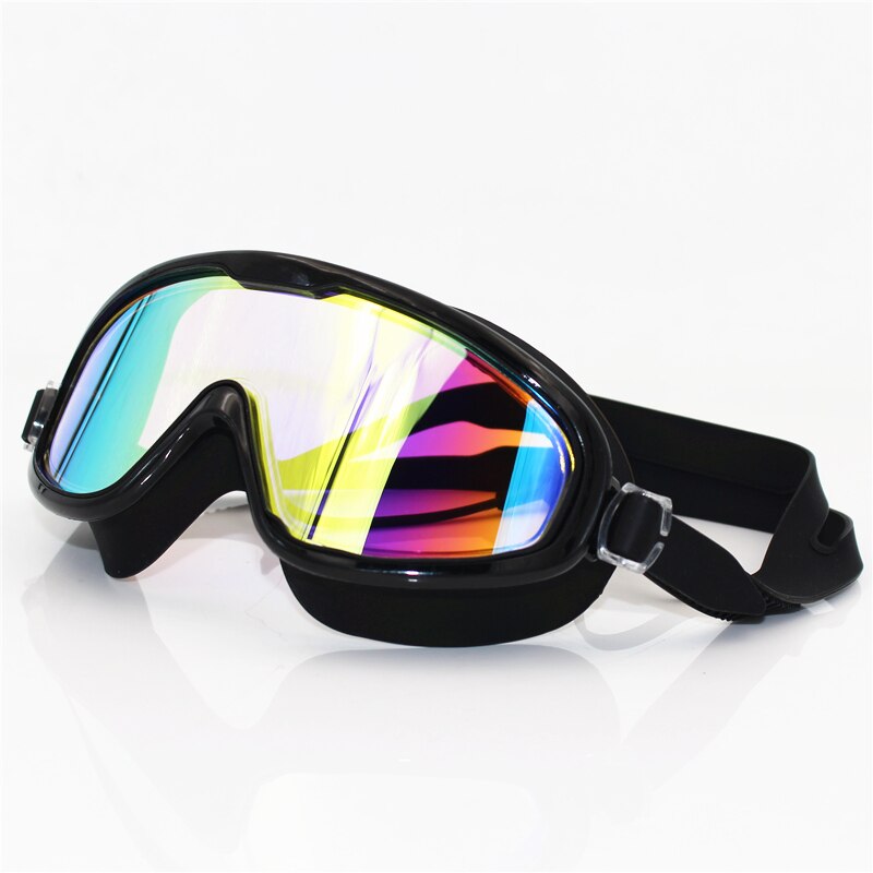Big frame Professional Swimming Waterproof soft silicone glasses swim Eyewear Anti Fog UV men women goggles for men women