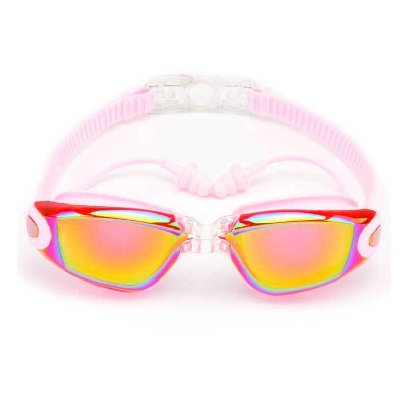 Swimming Glasses Men and Women Ear Plug Waterproof anti fog Mask Professional Adult Swimming Pool Goggles Mirror Swim Eyewear