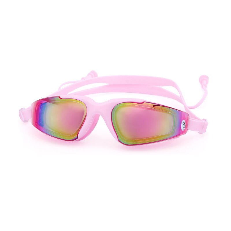Swimming Glasses Men and Women Ear Plug UV Protect Waterproof anti fog Adult Swim Pool Goggles Swim Water Eyewear