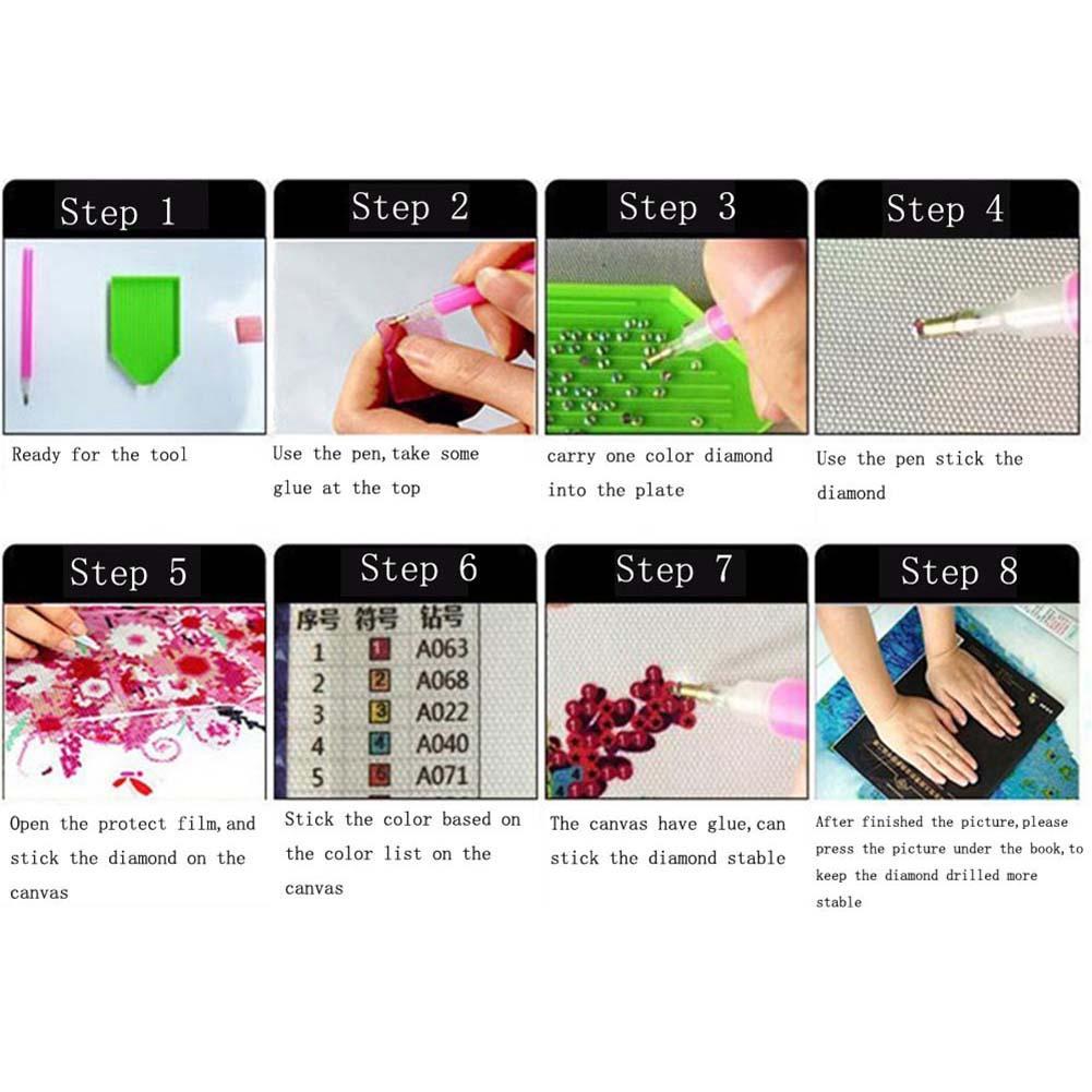 5D Toilet Women Diamond Painting Embroidery DIY Cross Stitch Home Decor