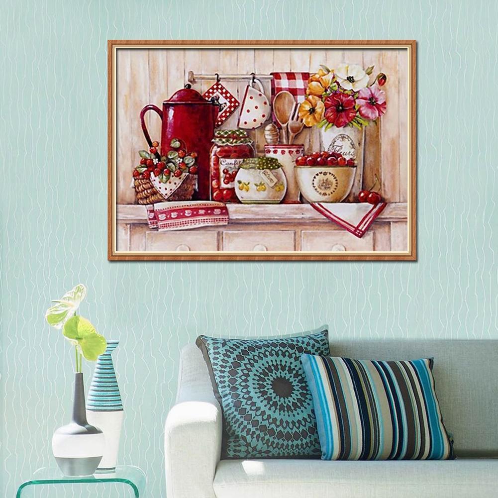 Kitchen - Full Round Drill Diamond Painting