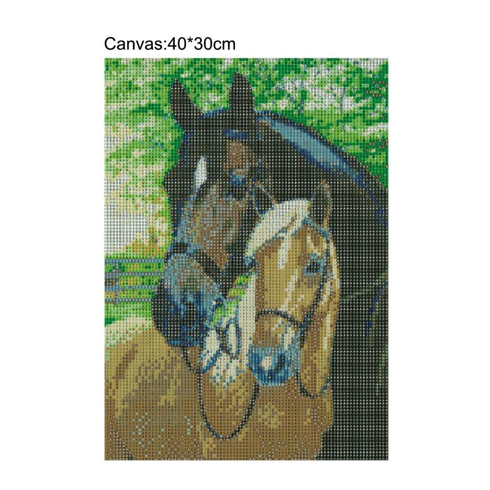 Horses - Full Round Drill Diamond Painting