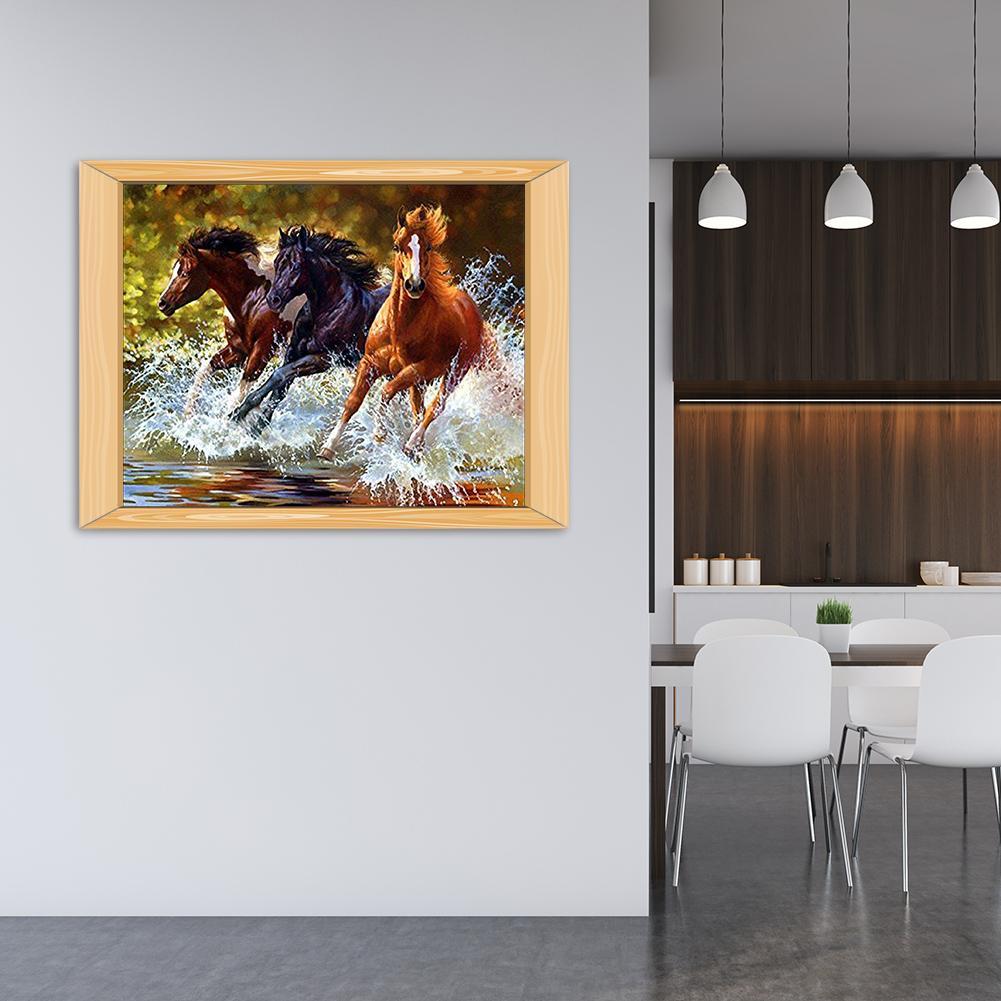 Horse - Full Round Drill Diamond Painting