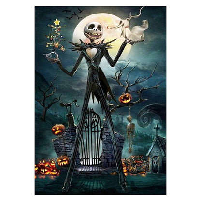 Halloween Devil - Full Round Drill Diamond Painting