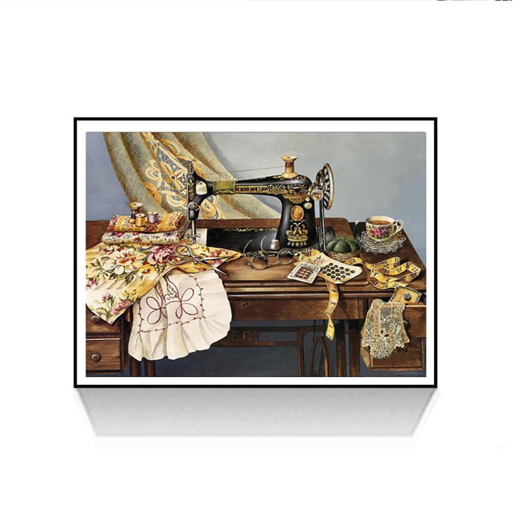 Sewing Machine - Full Round Drill Diamond Painting