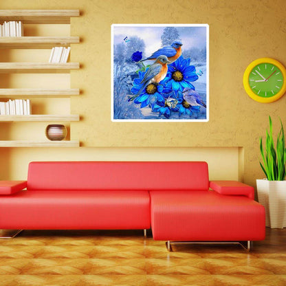 5D DIY Full Drill Diamond Painting Birds Cross Stitch Embroidery Mosaic Kit