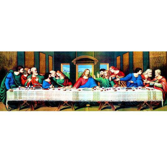 (80*30cm)The Last Supper - Crystal Rhinestone Diamond Painting