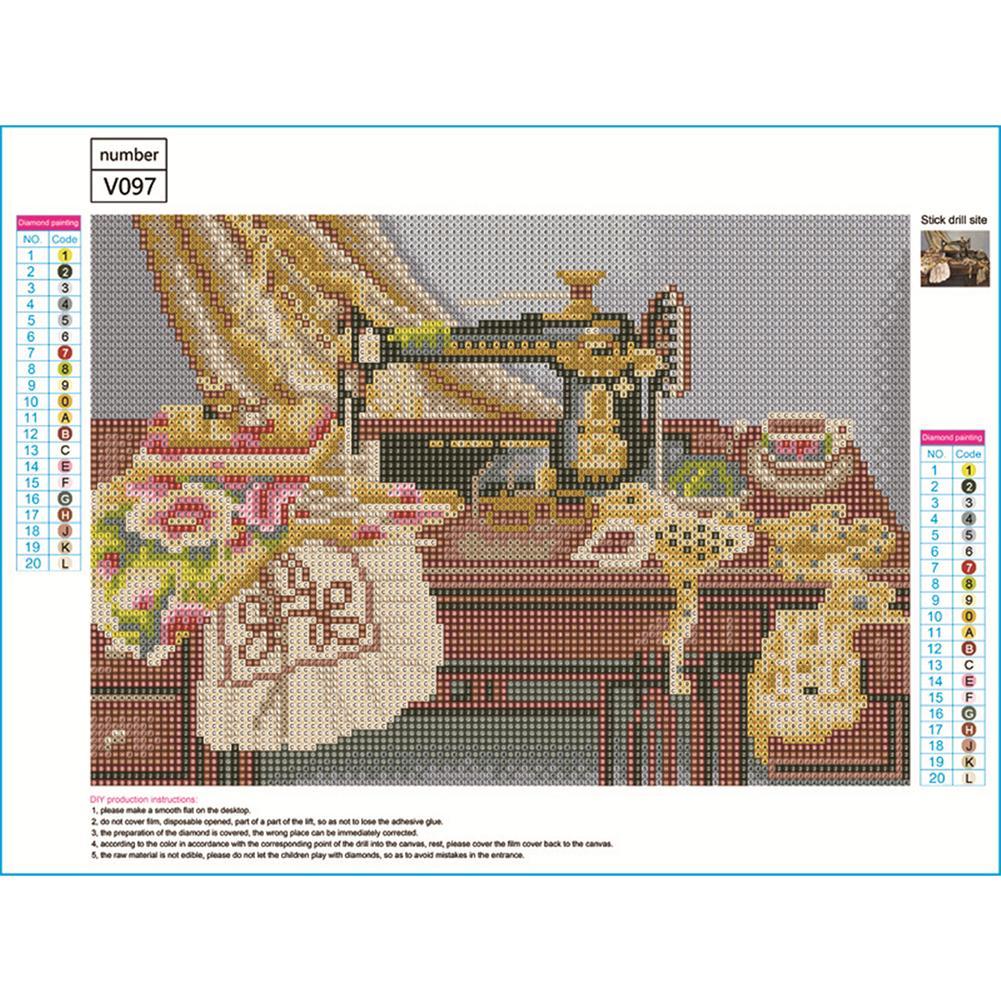 Sewing Machine - Full Round Drill Diamond Painting