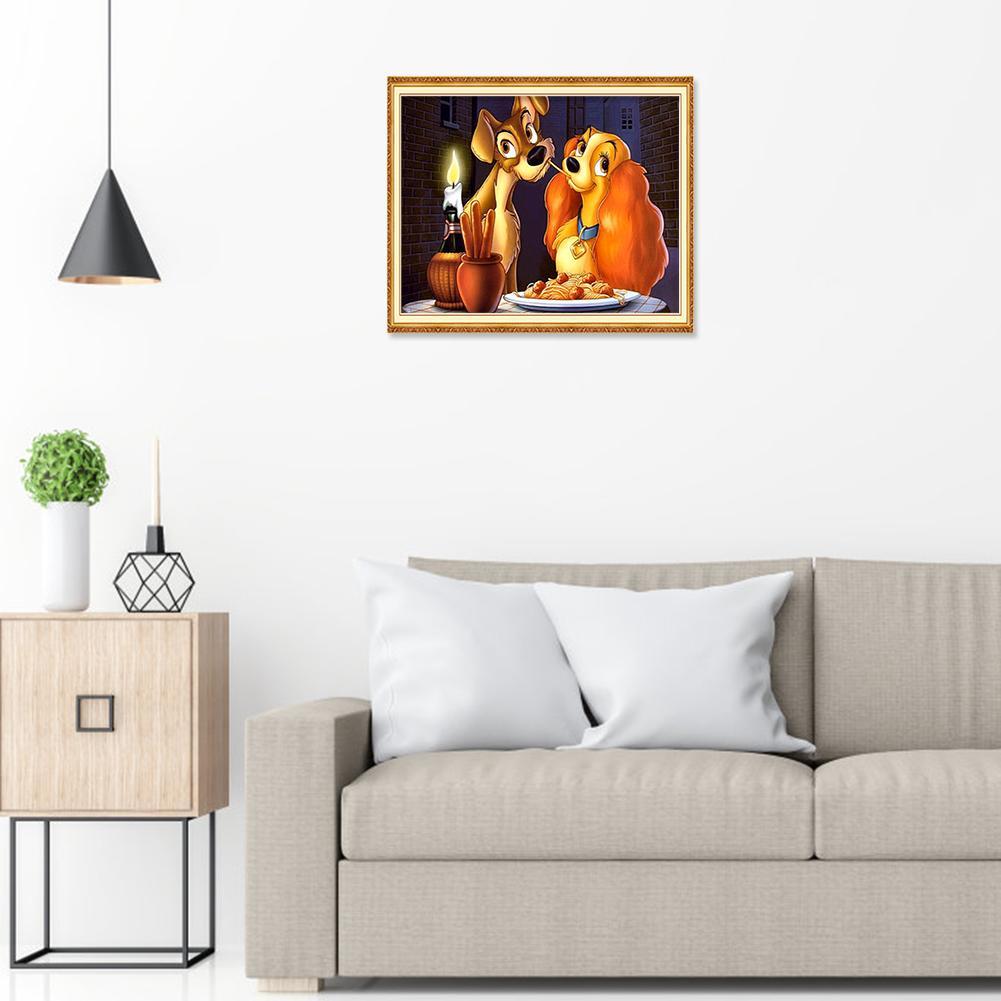 Dog - Full Round Drill Diamond Painting