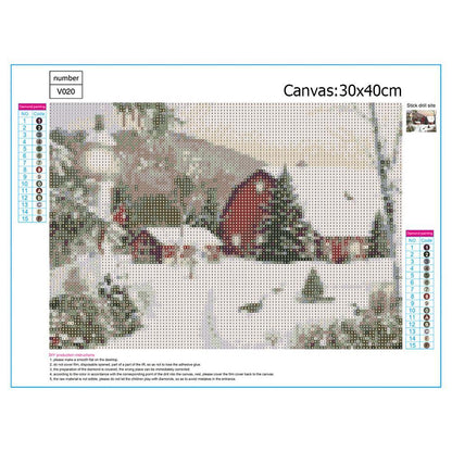 Clear Sky Snow - Full Round Drill Diamond Painting