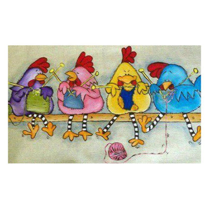 Chicken - Full Round Drill Diamond Painting