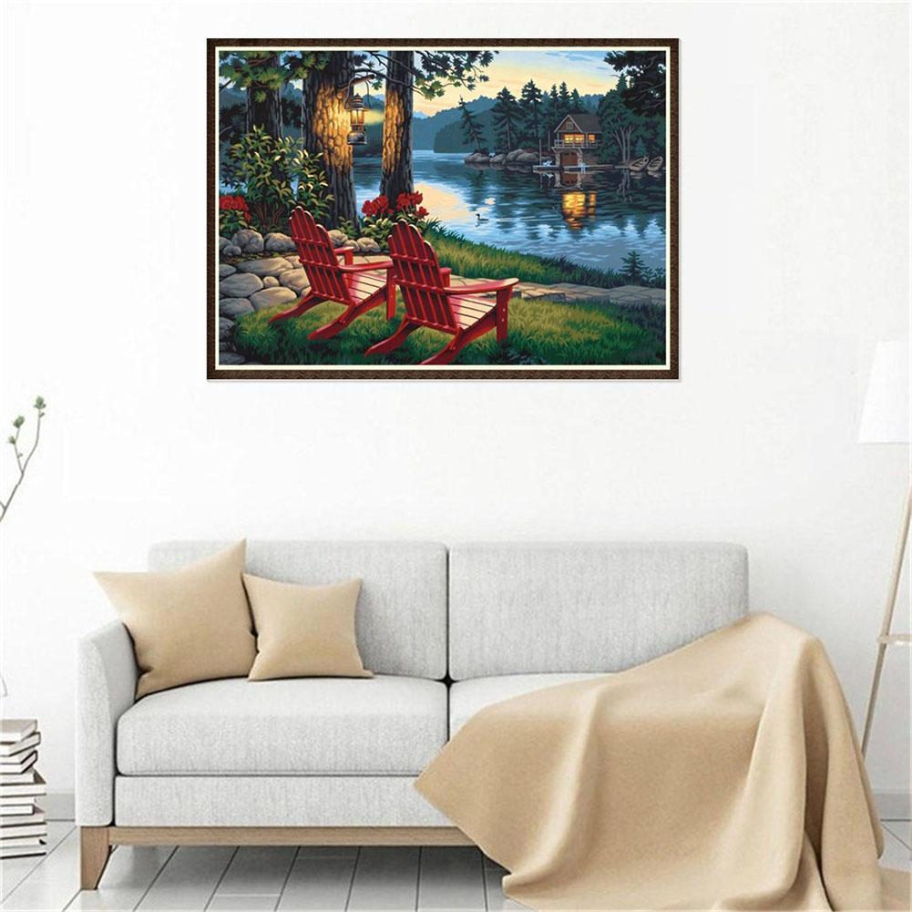 Lakeside - Full Round Drill Diamond Painting