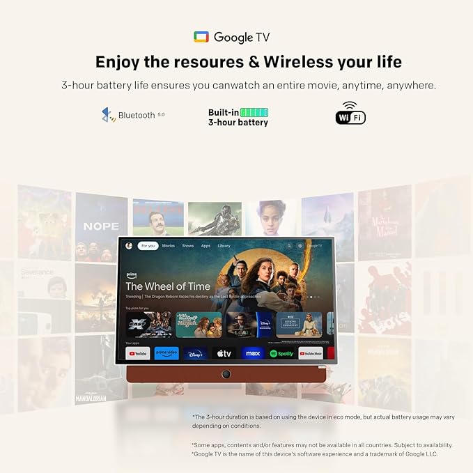 Portable Smart Screen TV