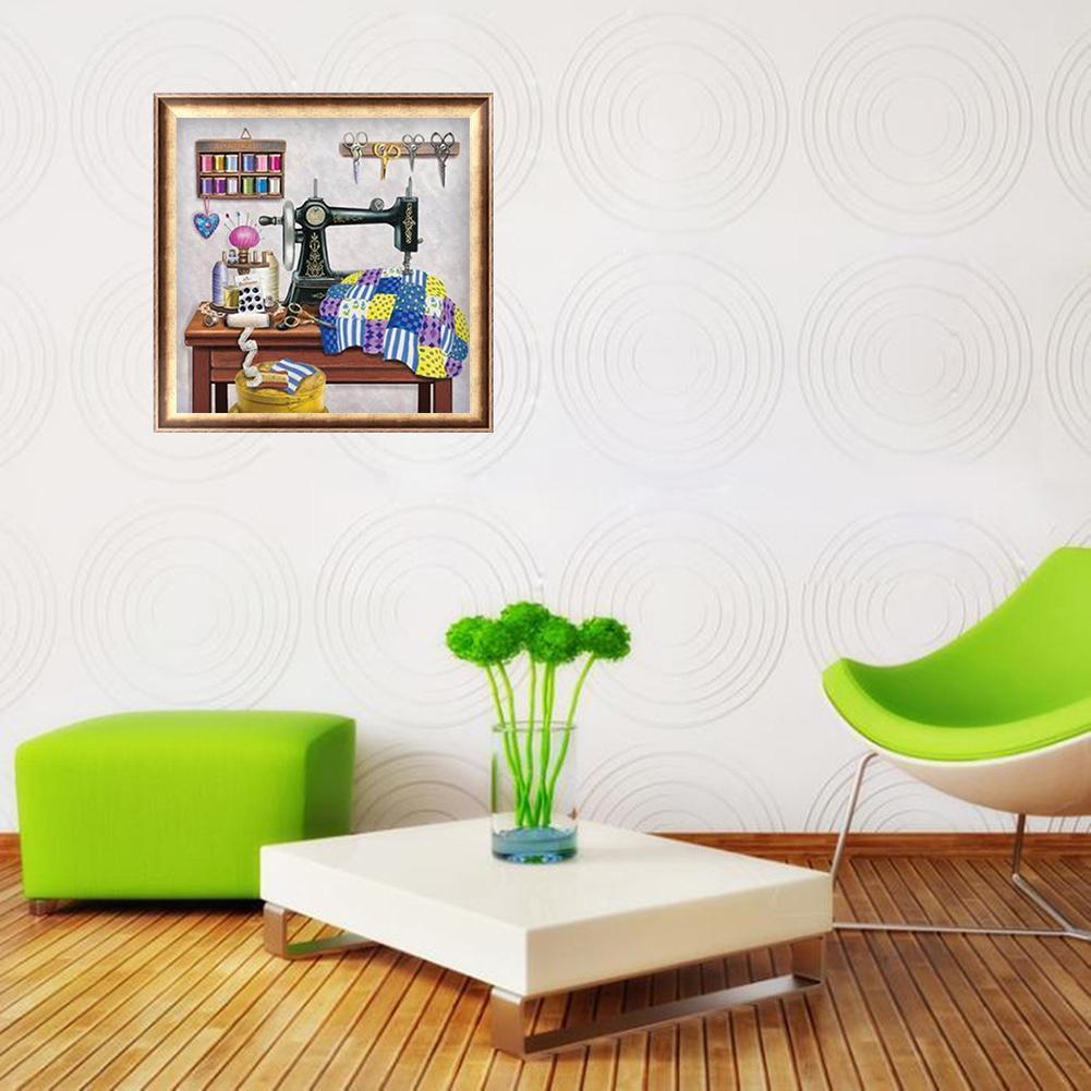 Sewing Machine - Full Round Drill Diamond Painting