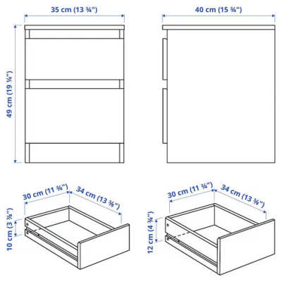 Secret Compartment Luxury Nightstand