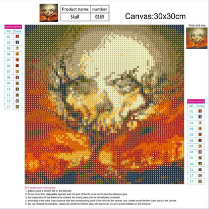 Halloween Tree - Full Round Drill Diamond Painting