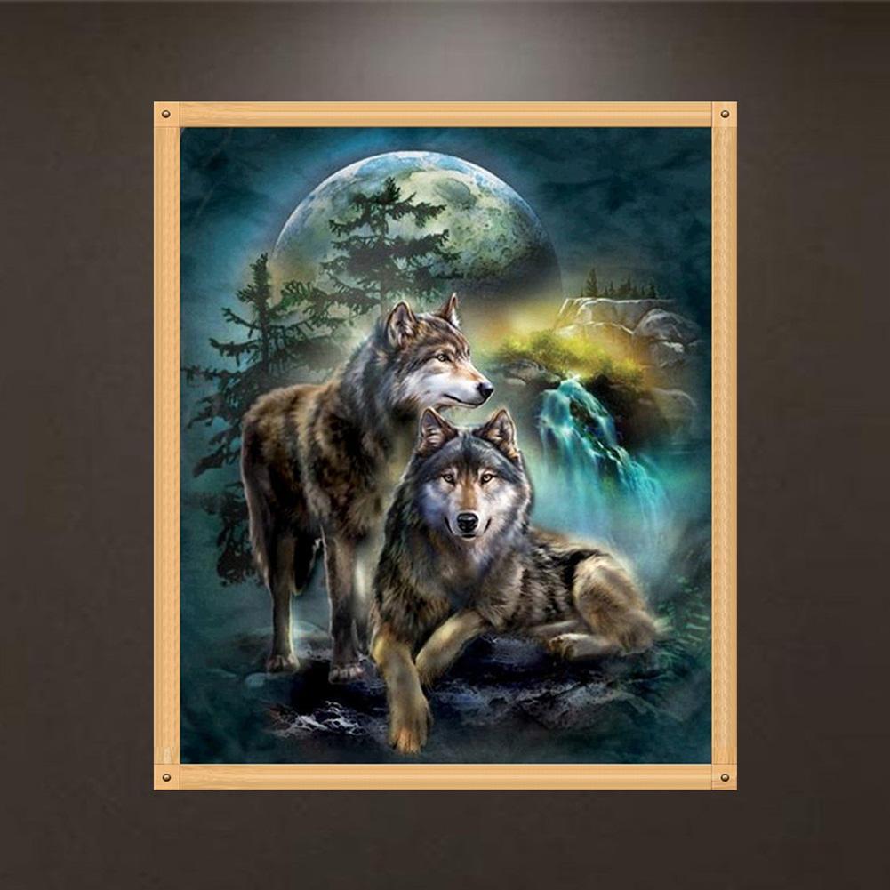 Wolf - Full Round Drill Diamond Painting