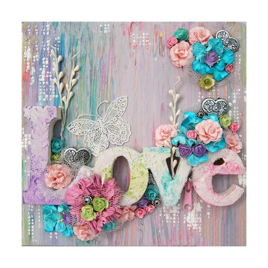 Love - Full Round Drill Diamond Painting