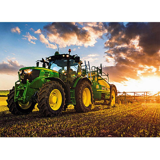 Tractor - Full Round Drill Diamond Painting
