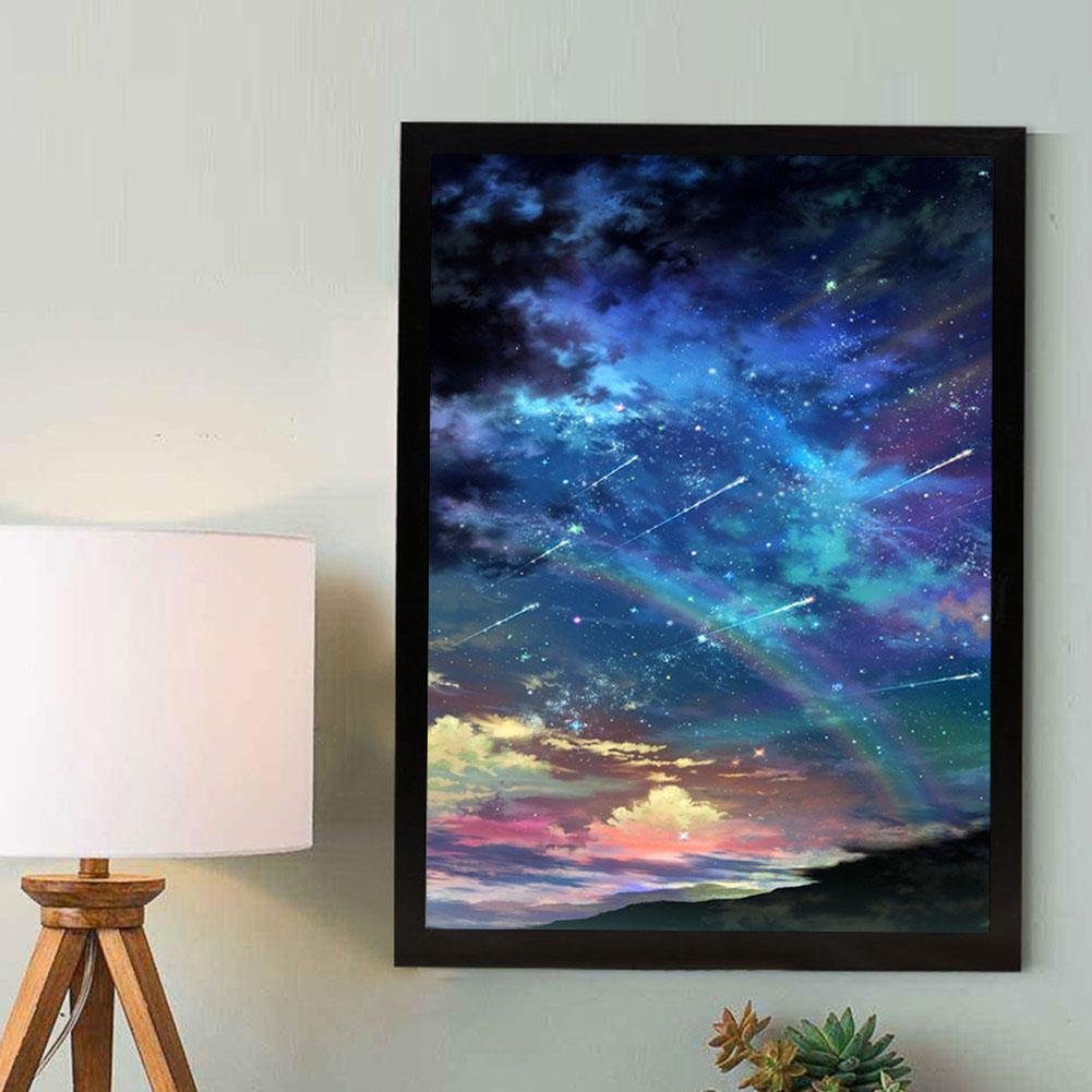 Meteor Shower 5D Full Drill Diamond Painting Embroidery DIY Cross Stitch
