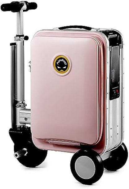 Smart Riding Luggage Electric Suitcase Scooter with Removable Battery