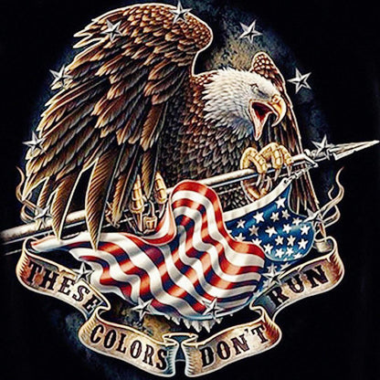 Fly Eagle - Full Round Drill Diamond Painting