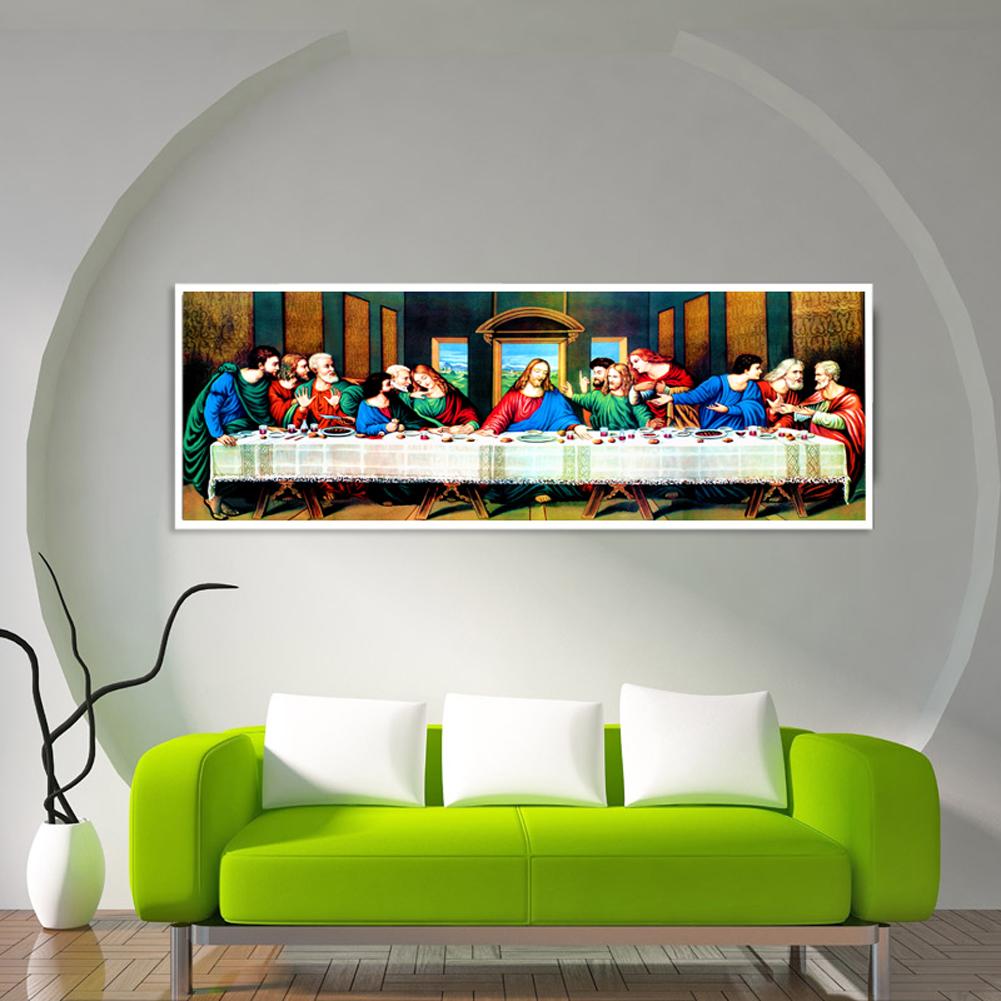 (80*30cm)The Last Supper - Crystal Rhinestone Diamond Painting