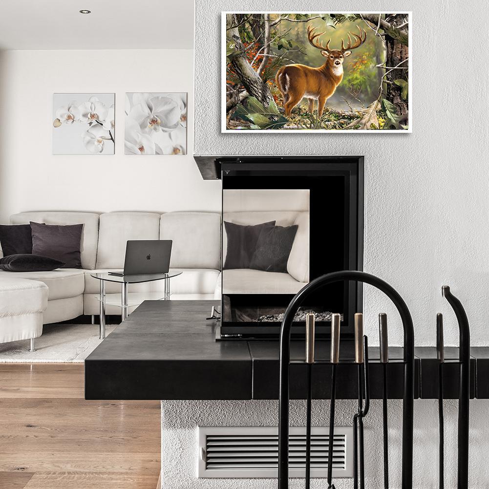 Deer - Full Round Drill Diamond Painting