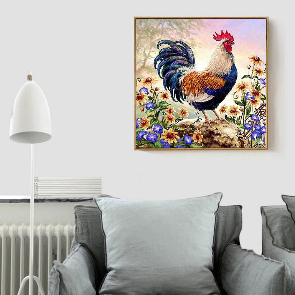 Standing Cock - Full Round Drill Diamond Painting