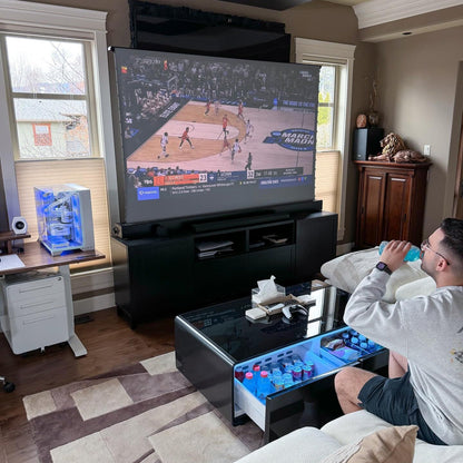 41-Inch Smart Coffee Table with Fridge