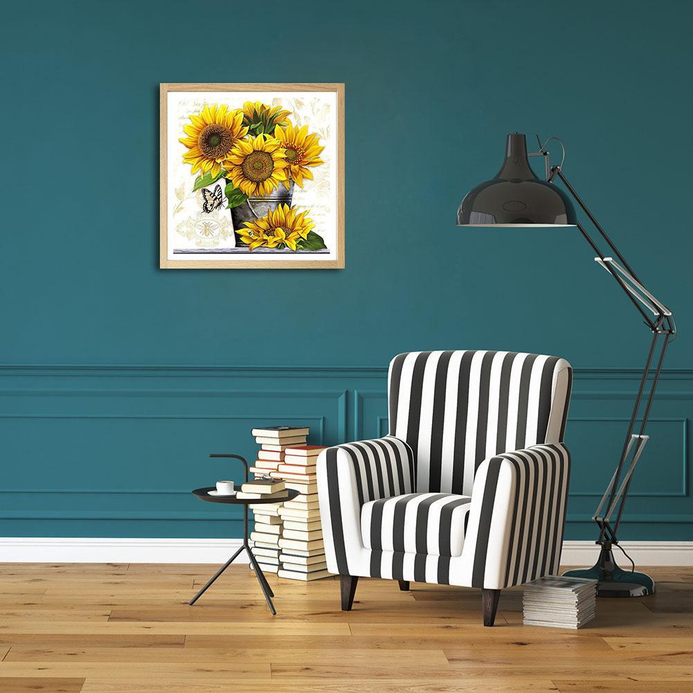 Sunflower - Full Square Drill Diamond Painting