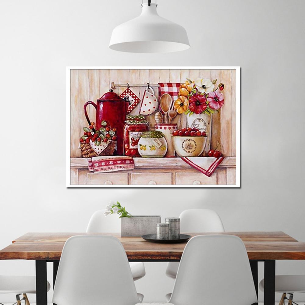 Kitchen - Full Round Drill Diamond Painting