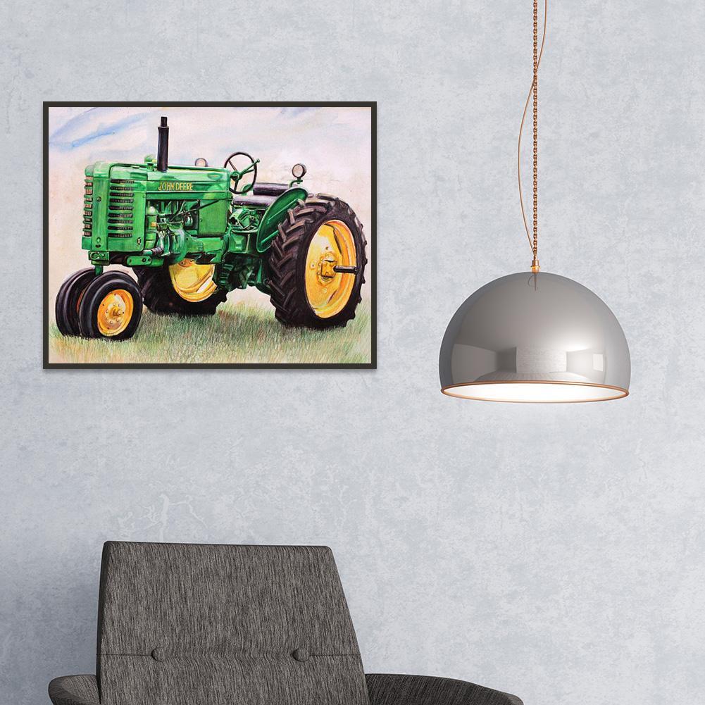 Tractor - Full Round Drill Diamond Painting