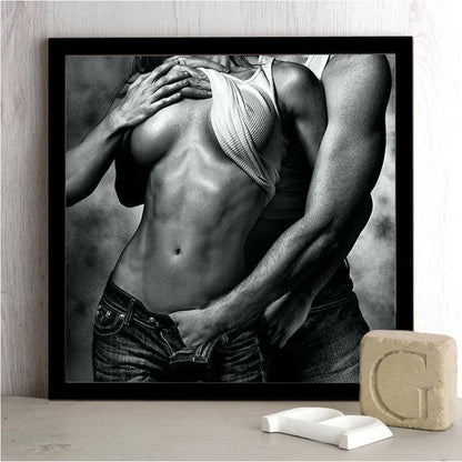 5D DIY Full Drill Diamond Painting Sexy Love Cross Stitch Embroidery Mosaic
