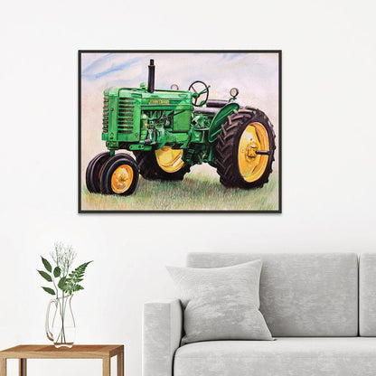 Tractor - Full Round Drill Diamond Painting