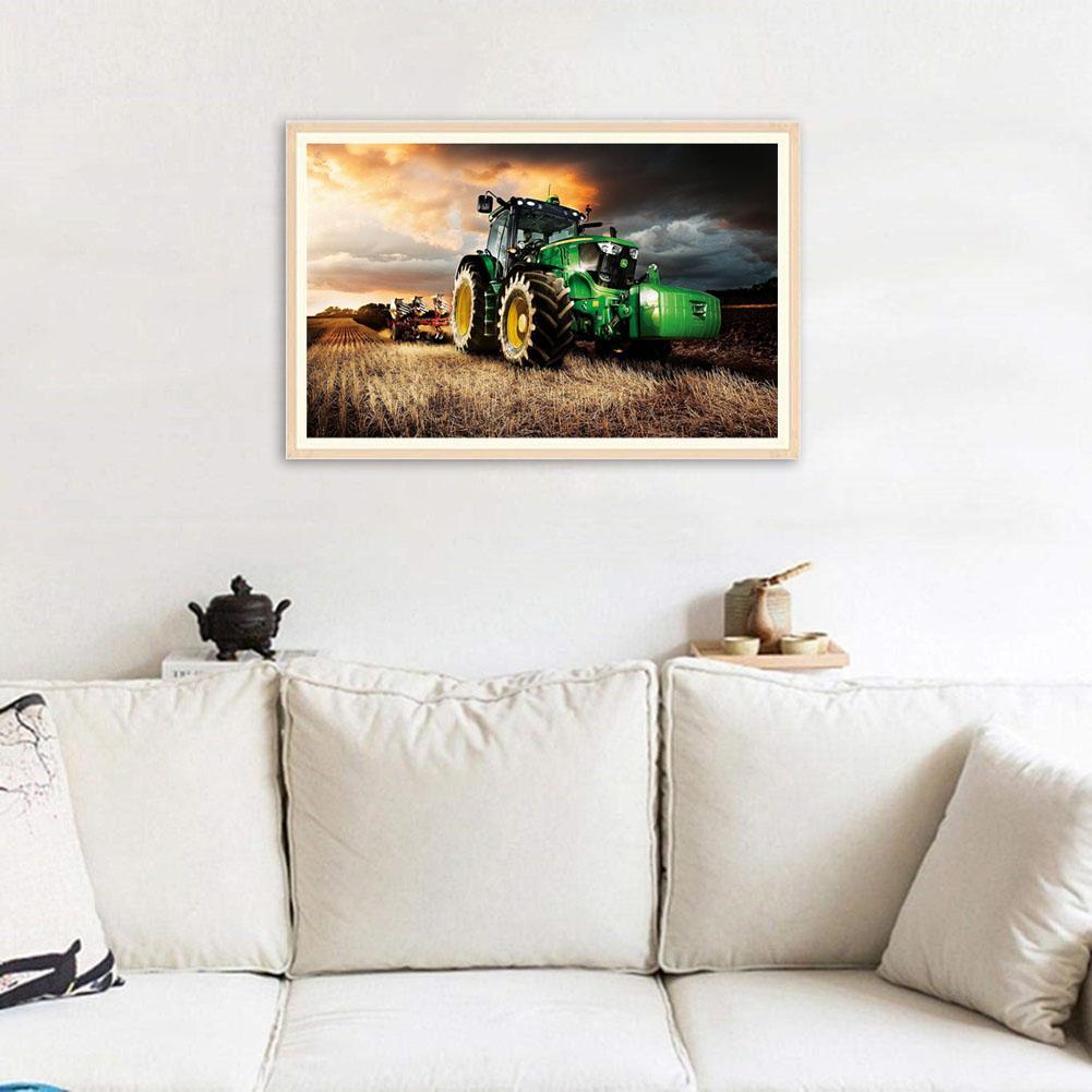Tractor - Full Square Drill Diamond Painting