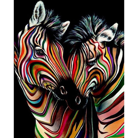 Zebra - Full Round Drill Diamond Painting