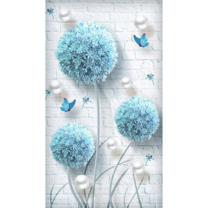 5D DIY Full Drill Square Diamond Painting Dandelion Cross Stitch Mosaic Kit