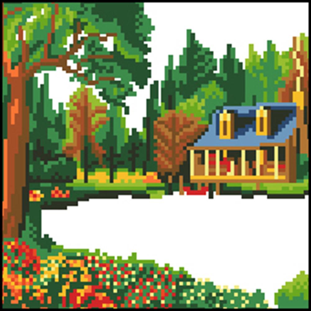 Rural Diamond Embroidery 5D Diamond DIY Painting Craft Home Decor