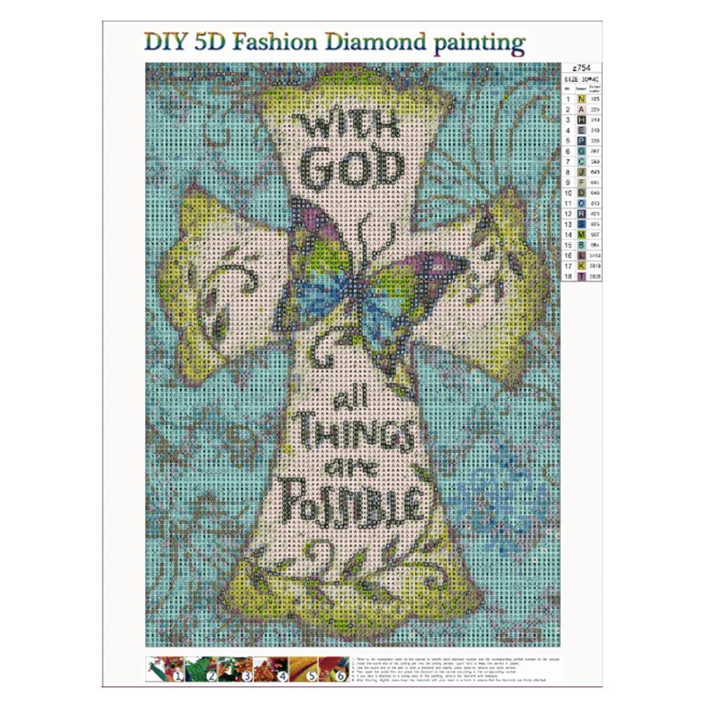 Butterfly - Full Round Drill Diamond Painting