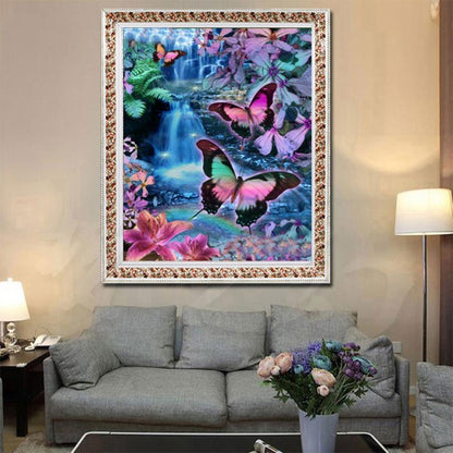 5D Colorful Butterfly Diamond Painting Embroidery DIY Cross Stitch Decor