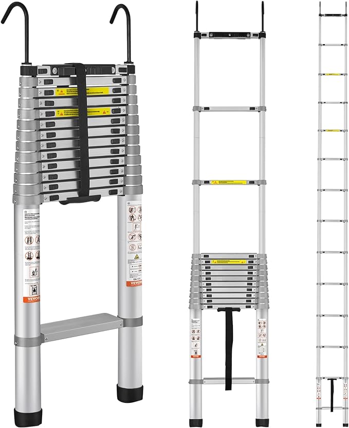 Home-use extension ladder（Stretches up to 217.32 inches）